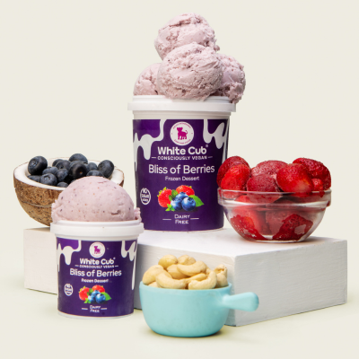 Mixed berries Ice-cream