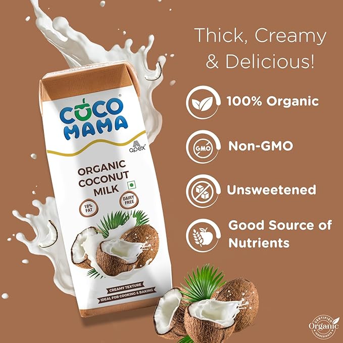 COCO MAMA - ORGANIC COCONUT MILK 250ML