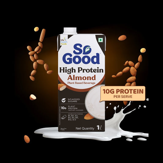 SO GOOD - HIGH PROTEIN ALMOND 1 LTR